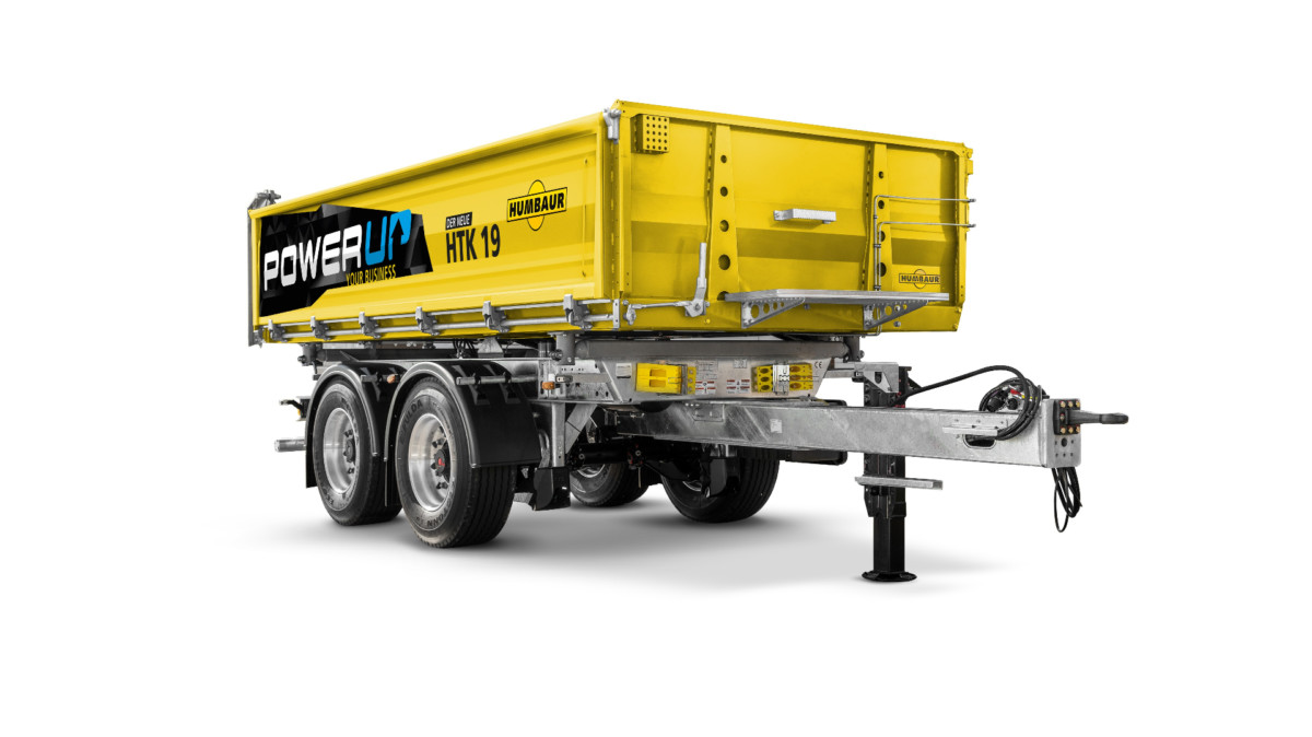 19Tonse kipper aanhangwagen