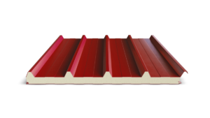 Panneau Couverture Renders rouge