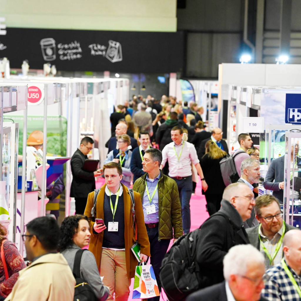 Busy aisles of Packaging Innovations & Empack 2024