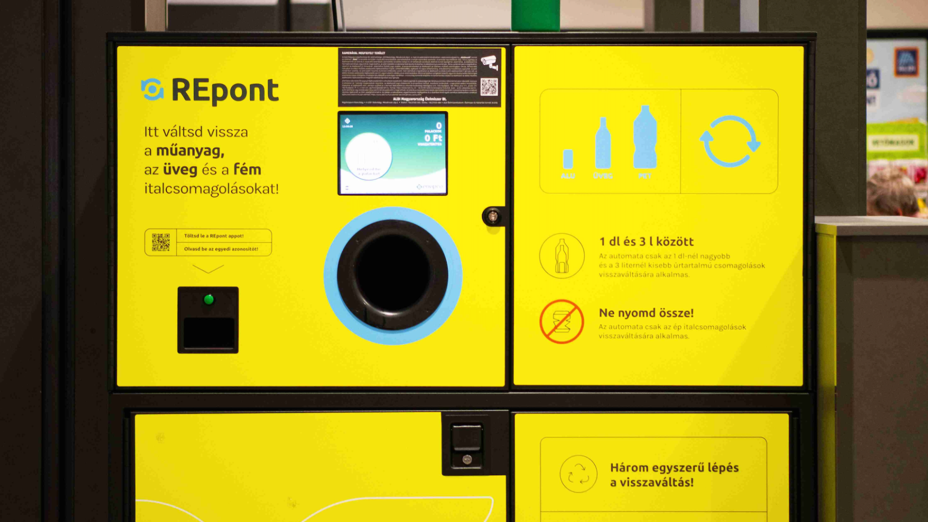 ALDI Hungary hits 140 million bottle returns milestone in nationwide recycling drive