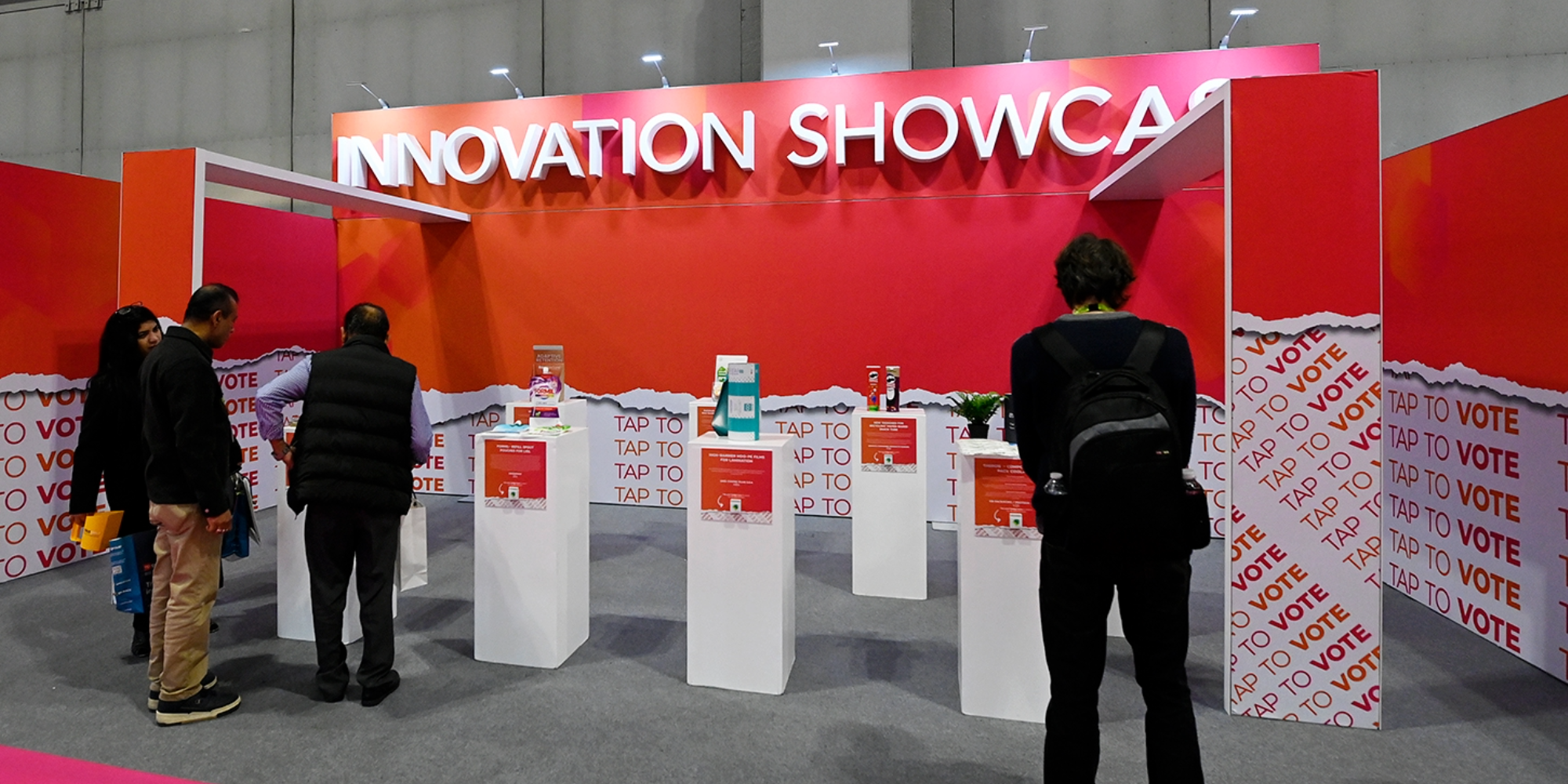 Innovation gallery of exhibitor products