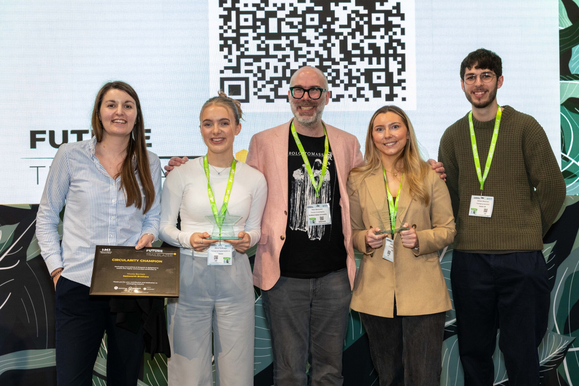 Future Trailblazers - Peter and apprentices