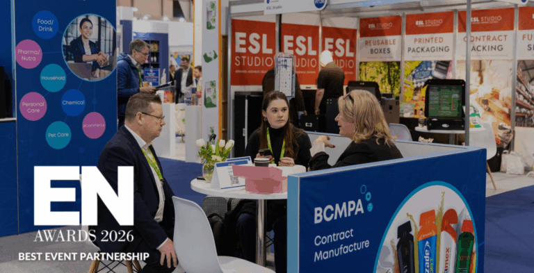 Packaging Innovations & Empack, in partnership with the BCMPA, has won Best Event Partnership at the Exhibition News Awards