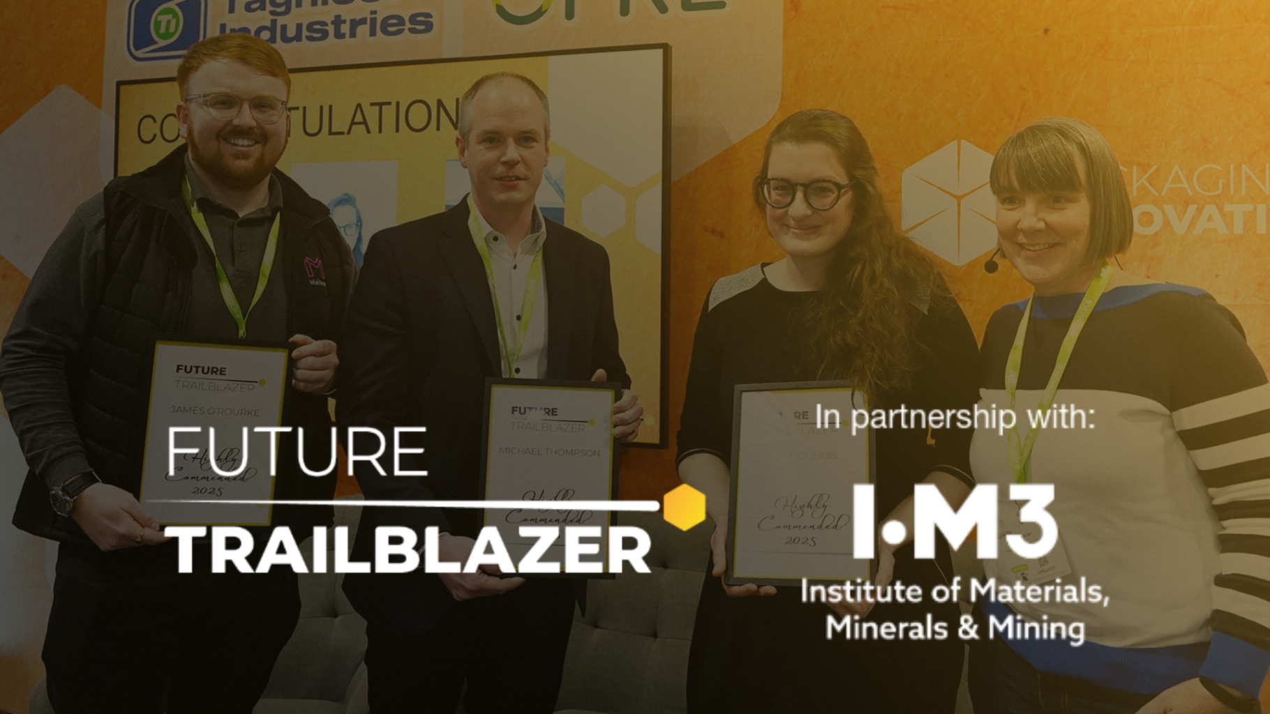Future Trailblazer Awards: Recognition for Packaging Talent IOM3
