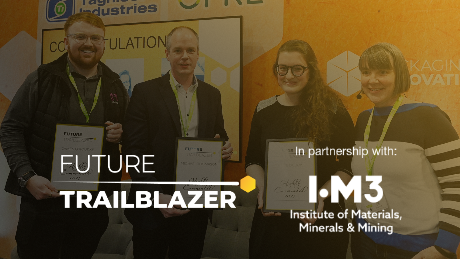 Future Trailblazer Awards: Recognition for Packaging Talent IOM3