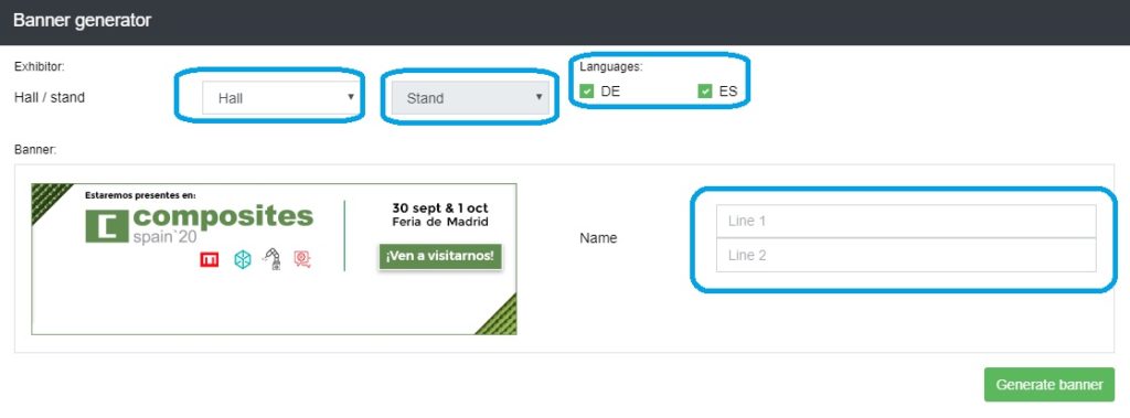 Banner Generator, ¿cómo usarlo?