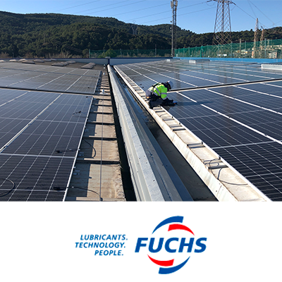 Imagen destacada. Instalación fotovoltaica FUCHS
