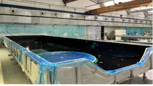 Large size GFRP components infusion
