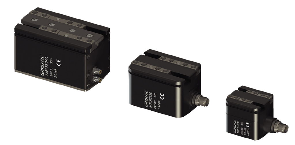 GIMATIC presenta su gama de pinzas servo controladas MPLF