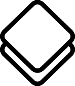 Icono surface negro