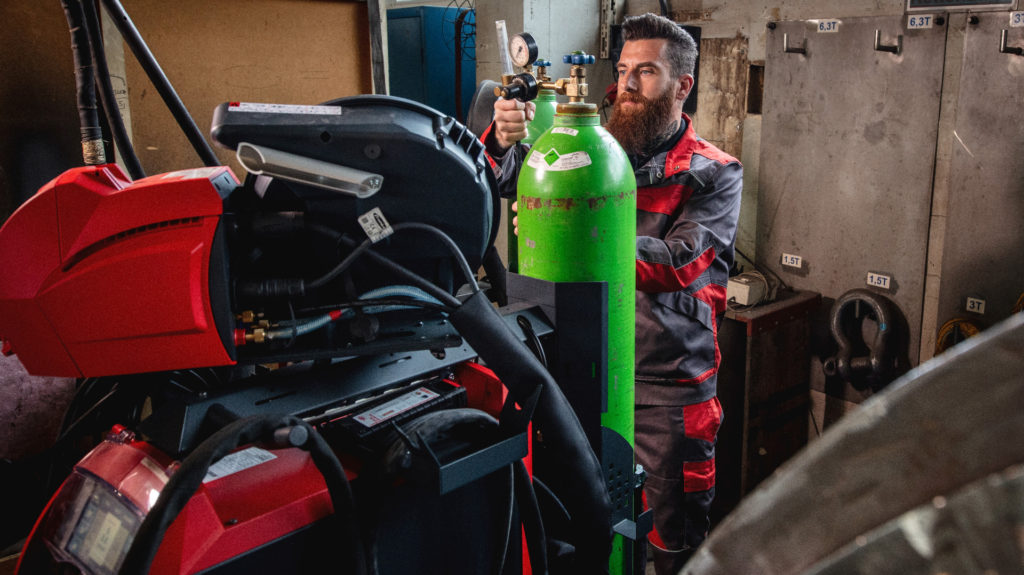 Reducción del 40 % del consumo de gas de soldadura