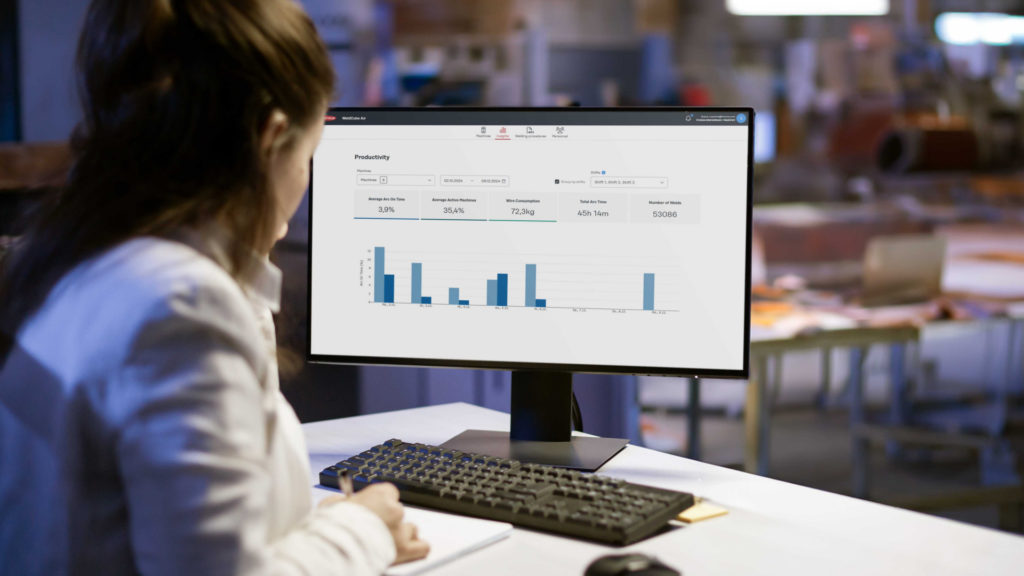 Quality and efficiency thanks to welding data management with WeldCube Air
