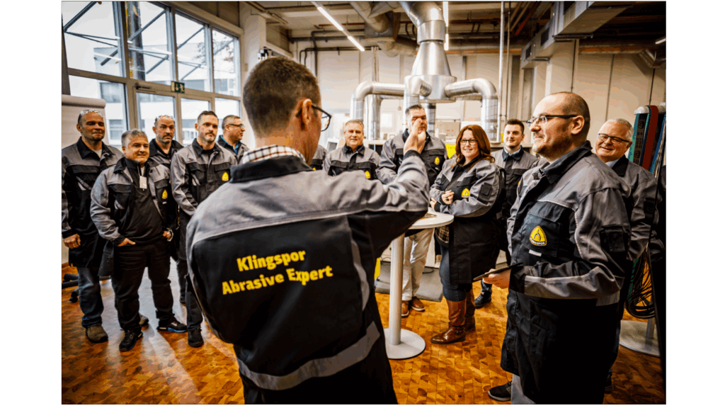 Where experts are forged: Klingspor revolutionizes abrasives training.