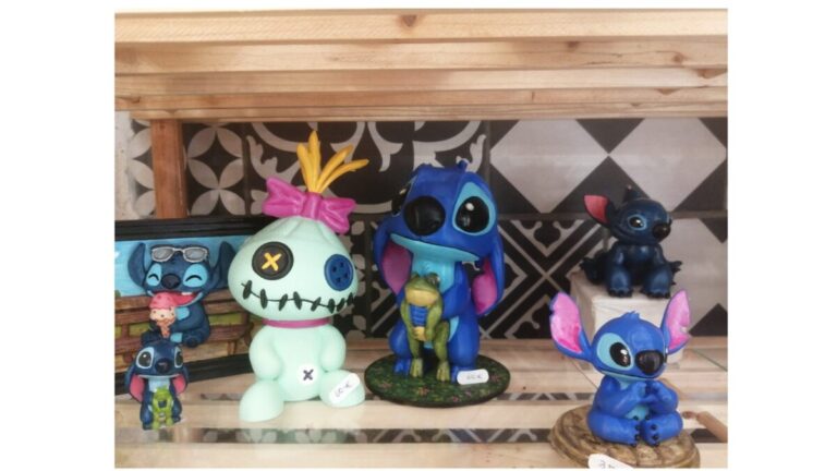 Figurines 3D peint à la main