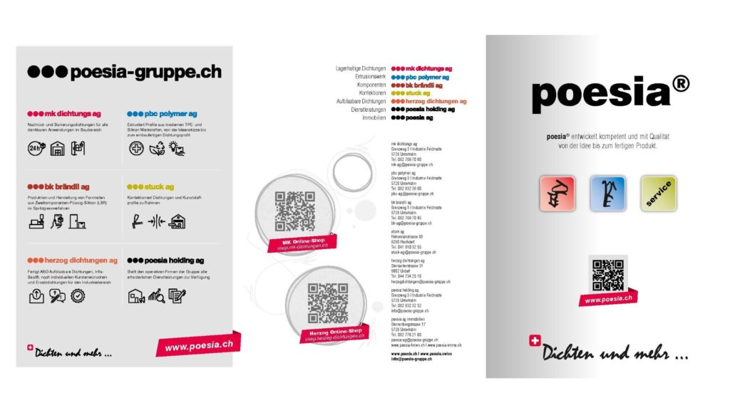 poesia® seals / Dichtungen poesia®