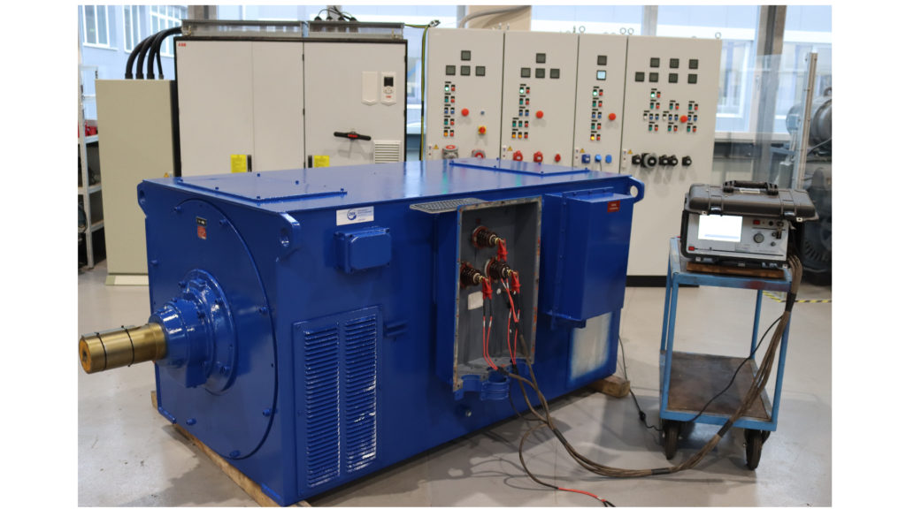 Motordiagnose und Testlauf