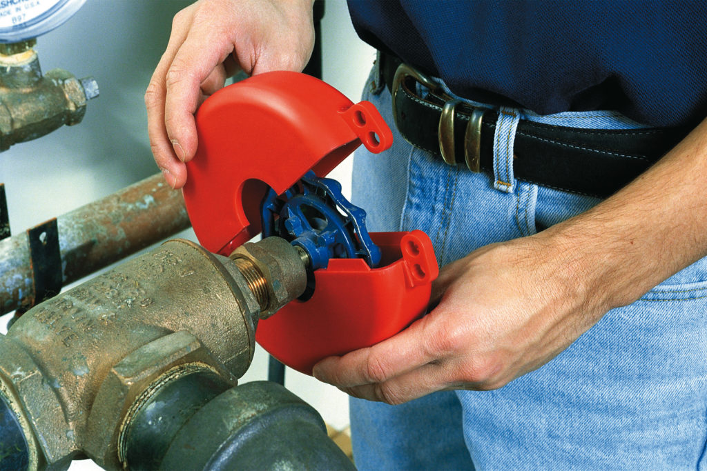 Standard-Absperrvorrichtung für Durchgangsventile