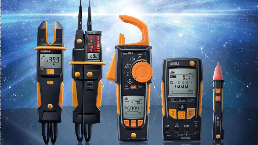 Penser là où les autres ne font que mesurer – Appareils de mesure électriques Testo