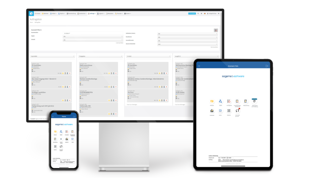 CareOffice Touch – mobile maintenance