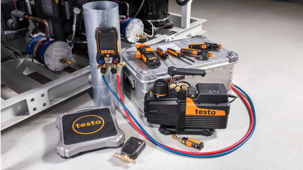 Pompe à vide intelligente pour des tirages au vide automatisés – testo 565i