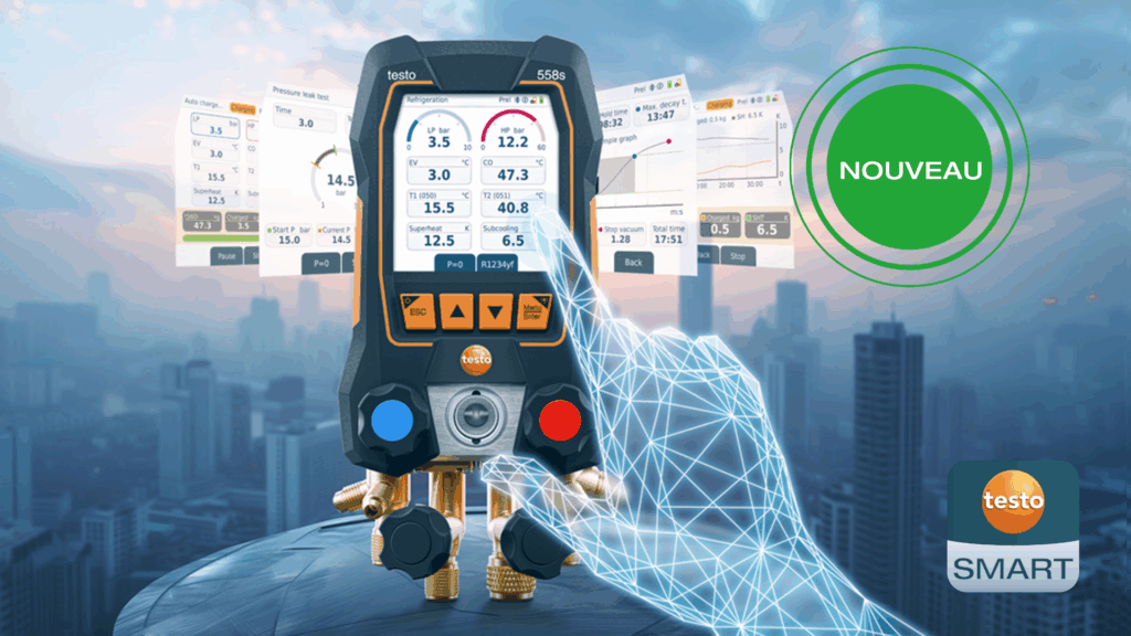 Manifold électronique – testo 558s