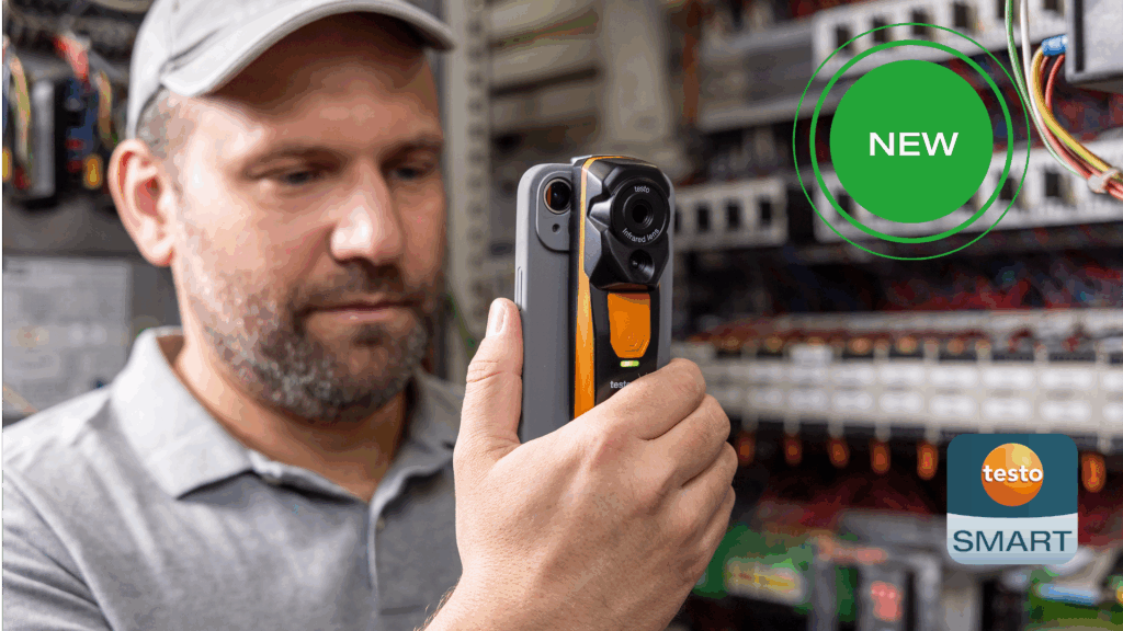 Wireless thermal imager for smartphones testo 860i