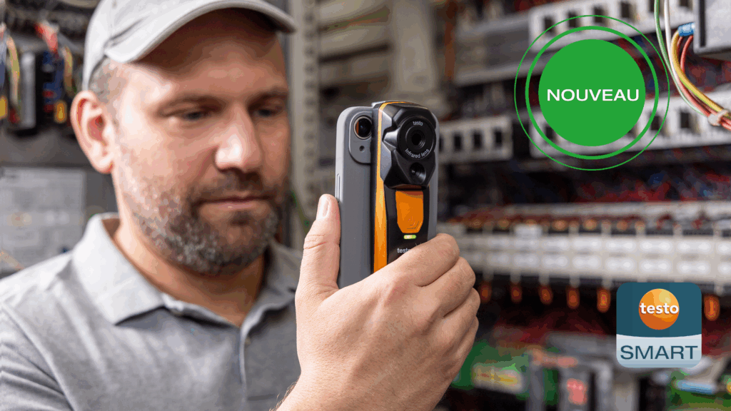 Caméra thermique sans fil pour smartphone – testo 860i