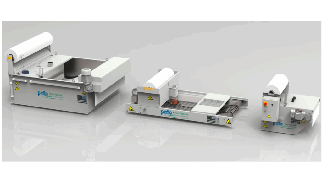 Funktion eines Vliesfilters