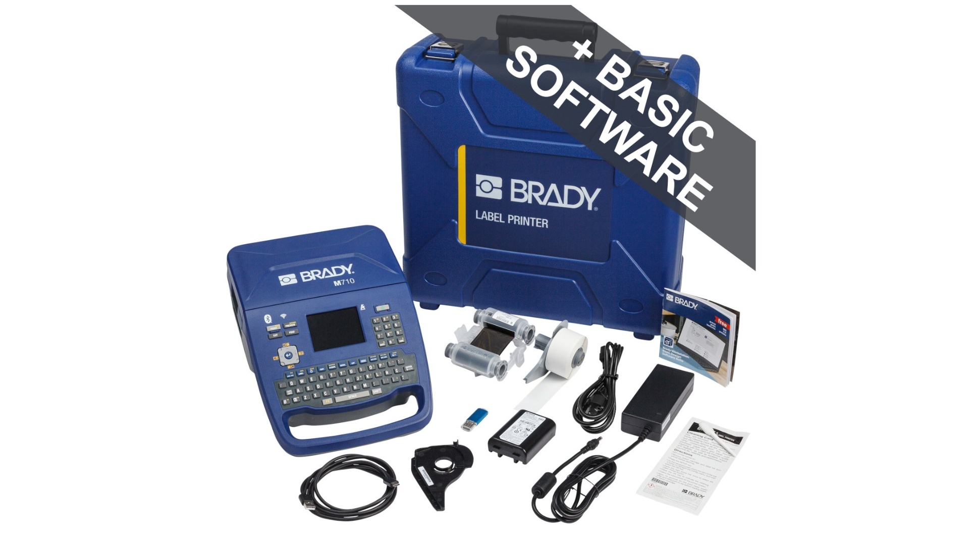 Imprimante d’étiquettes M710 QWERTZ avec Wi-Fi et Bluetooth