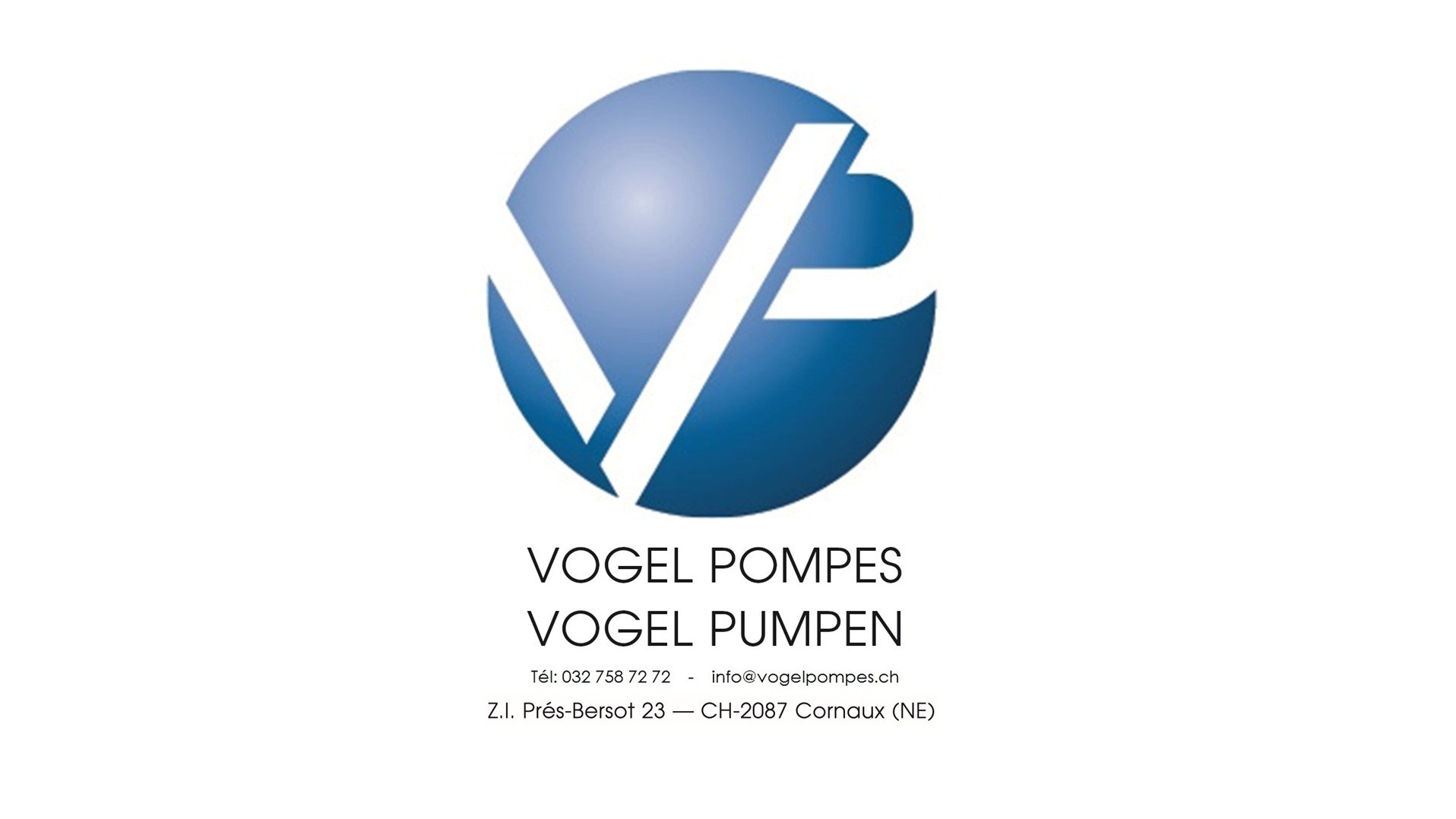 VOGEL Pompes SA