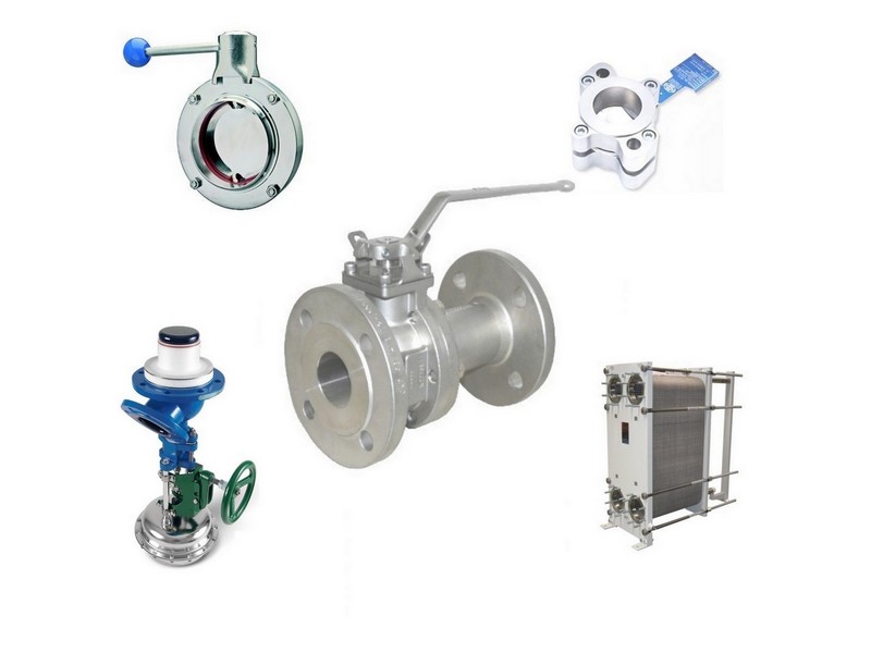 Components for the process engineering