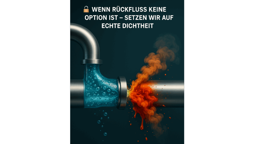 Si le reflux n’est pas une option, nous misons sur une véritable étanchéité.