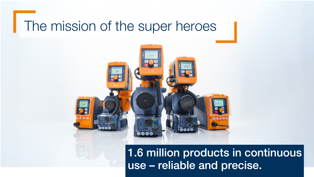 The mission of the ProMinent super heroes