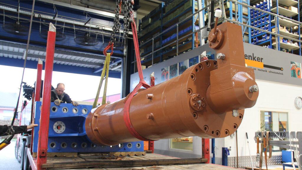 Vanne de fond Cylindre Centrale hydroélectrique de Sarganserland