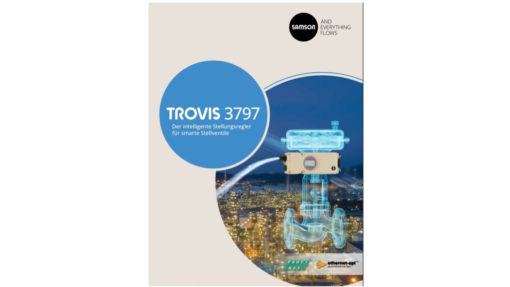 TROVIS 3797 Intelligenter Stellungsregler (PROFINET®)