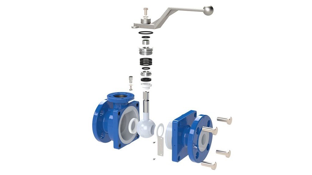 Vanne à bille SBV Lined – fiable, robuste, polyvalente