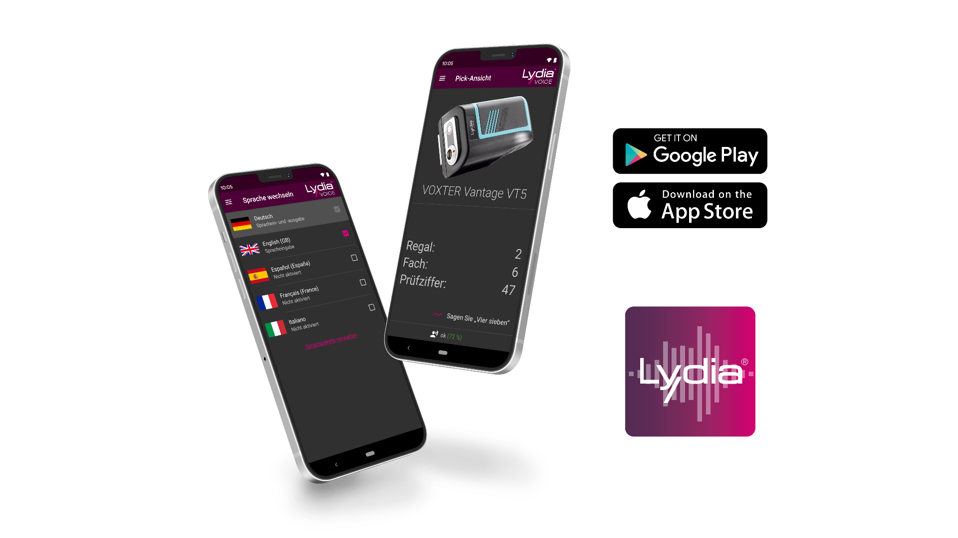 LYDIA Voice Demo-App : de nouvelles fonctionnalités pour Android et iOS