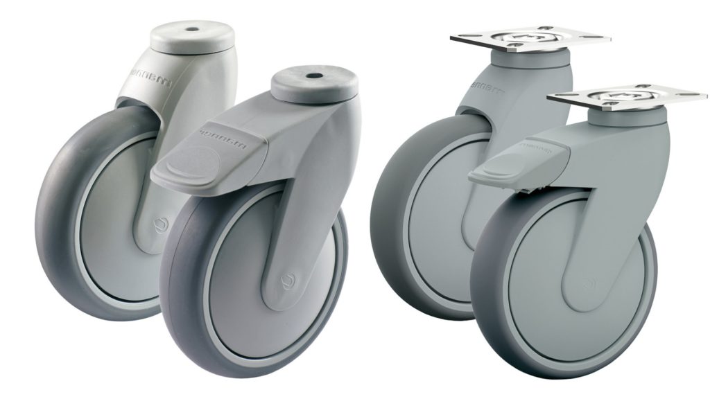 Roulettes TANGO avec roues en polyuréthane