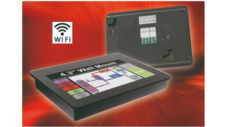 4,3“ Touch für Wandmontage