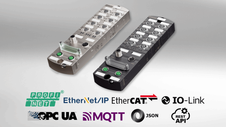 Maître IO-Link multifonctionnel à 8 voies
