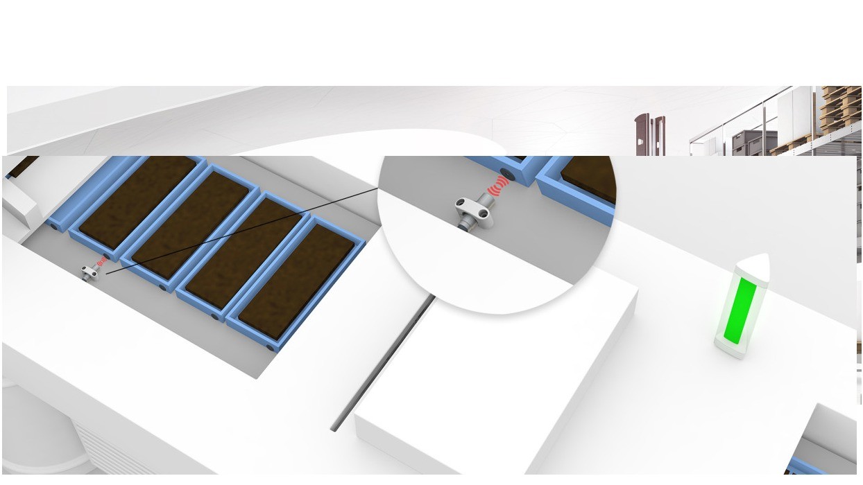 Robuste RFID-Schreib-/Leseköpfe mit Condition Monitoring-Funktionen