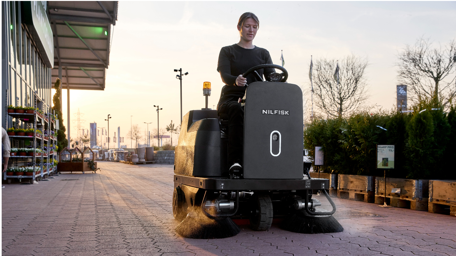 SW3000 Balayeuse autoportée