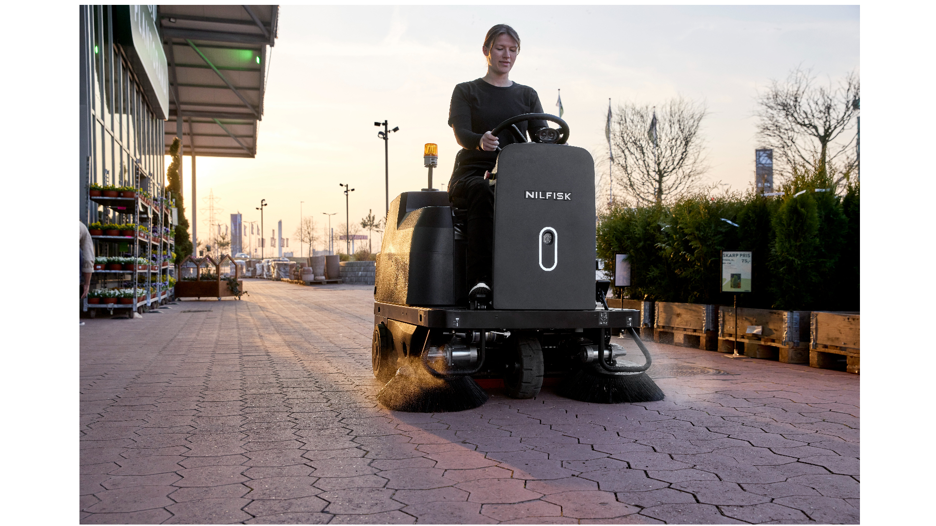 SW3000 Aufsitz-Kehrmaschine