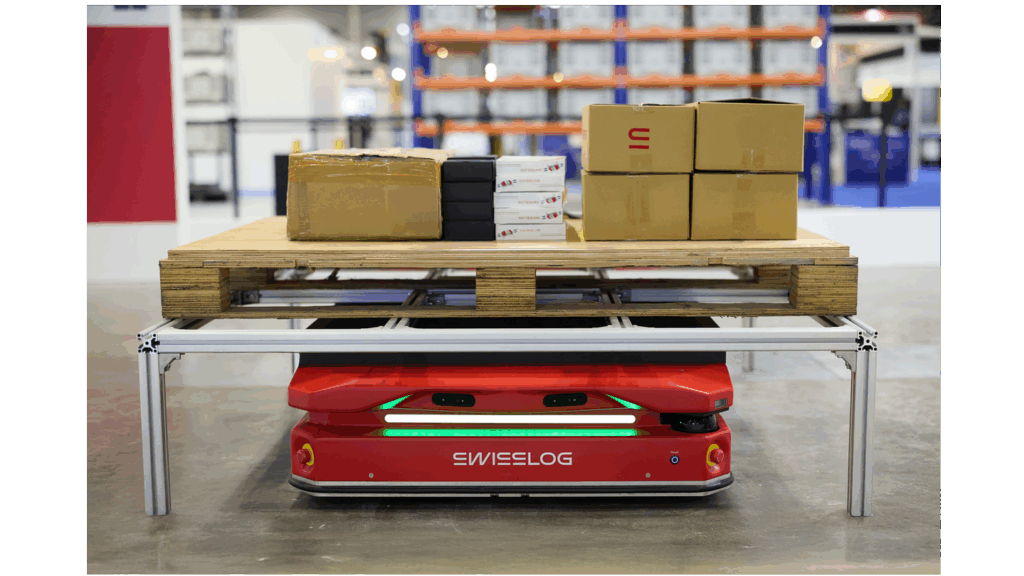 Autonome mobile Roboter (AMR) für den dynamischen und flexiblen horizontalen Transport