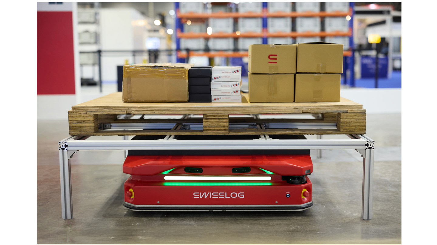 Autonome mobile Roboter (AMR) für den dynamischen und flexiblen horizontalen Transport