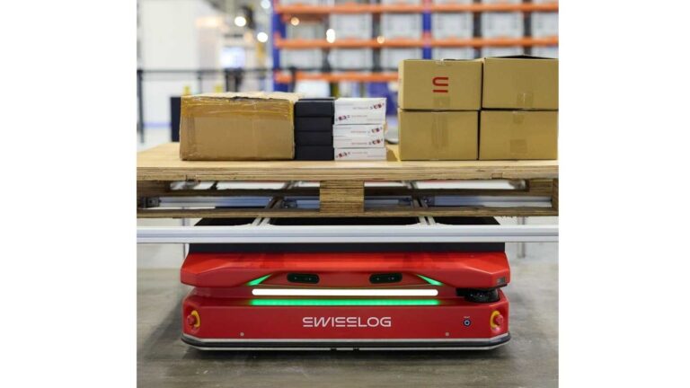 Swisslog expands portfolio with IntraMove AMR series for horizontal pallet and carton transport