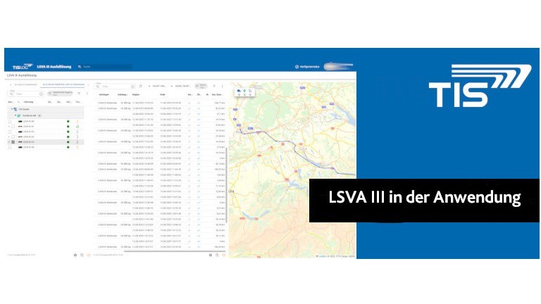 LSVA III mit TISLOG – In der Anwendung beim Kunden