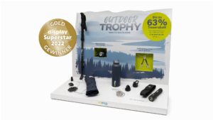 Gold am Display Superstar Award 2022 für SCHELLING AG