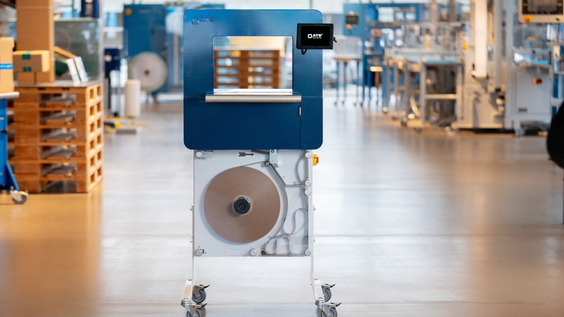 Une banderoleuse ATS qui définit de nouvelles références: US-3000