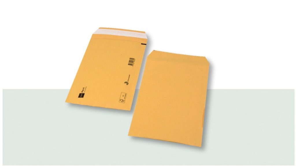 Pochette en papier rembourrée